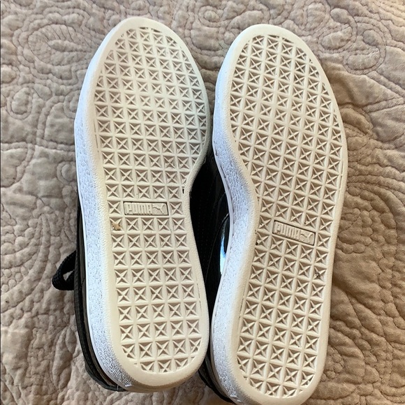 EUC patent leather puma sneaks, size 10 - Picture 3 of 4